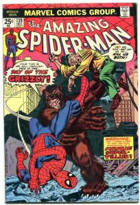 AMAZING SPIDER-MAN #139 1974-MARVEL COMICS-GRIZZLY fn/vf