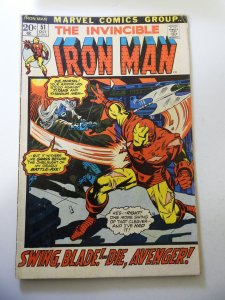 Iron Man #51 (1972) VG Condition moisture stains