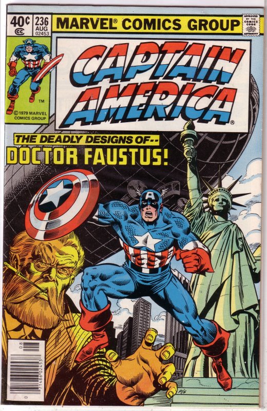 Captain America   vol. 1   #236 GD