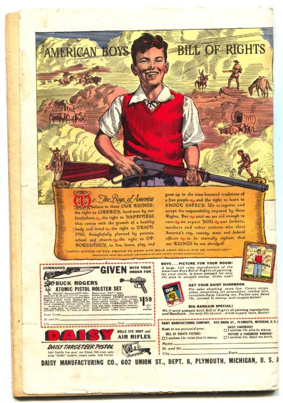 Tom Mix Western #2 1948- Fawcett photo cover comic VG+