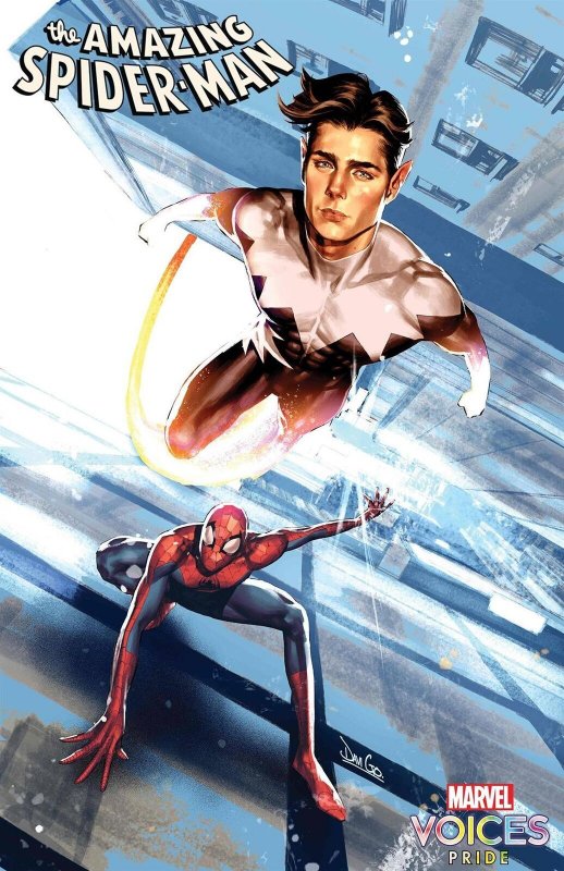 Amazing Spider-man #52 Davi Go Pride Allies Var Marvel Comic Book 2024