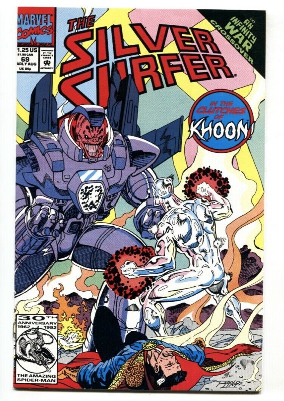 Silver Surfer #69 1992-1st appearance MORG-Marvel NM-