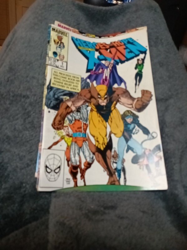 Uncanny 6 Issue Copper Age X-Men Lot Run Collection Marvel Comics Saga What If?!