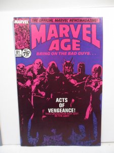 Marvel Age #81 (1989) Acts of Vengeance