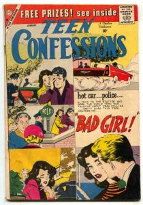 Teen Confessions #3 1960- Charlton Romance- Bad Girl VG-
