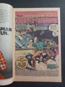 Captain America #241 newsstand - 1st Cap vs Punisher - Frank Miller - 1980 - FN