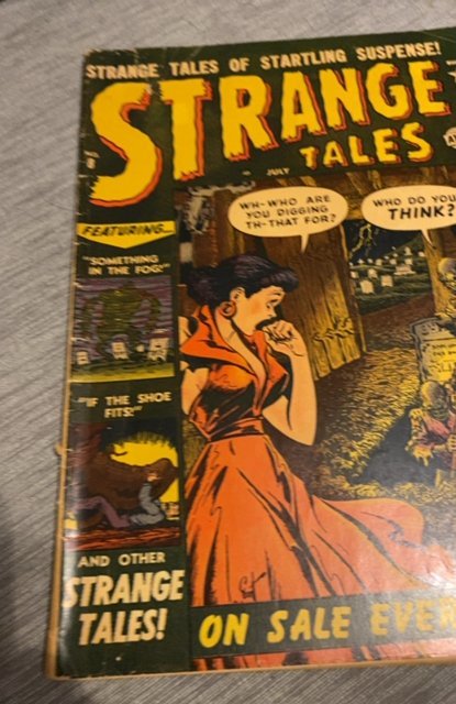 Strange Tales #8 (1952)Atlas pre-Silver/precode horror