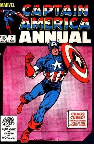 Captain America Annual #7 stock photo ID#B-1