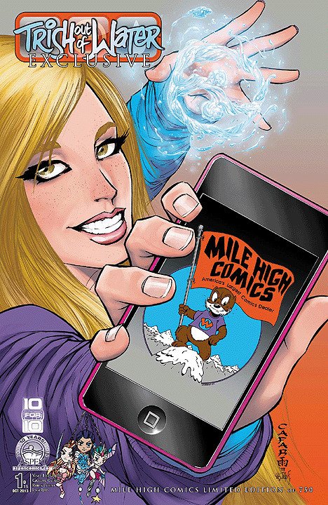 TRISH OUT OF WATER (2013 Series) #1 MILE HIGH Very Good Comics Book