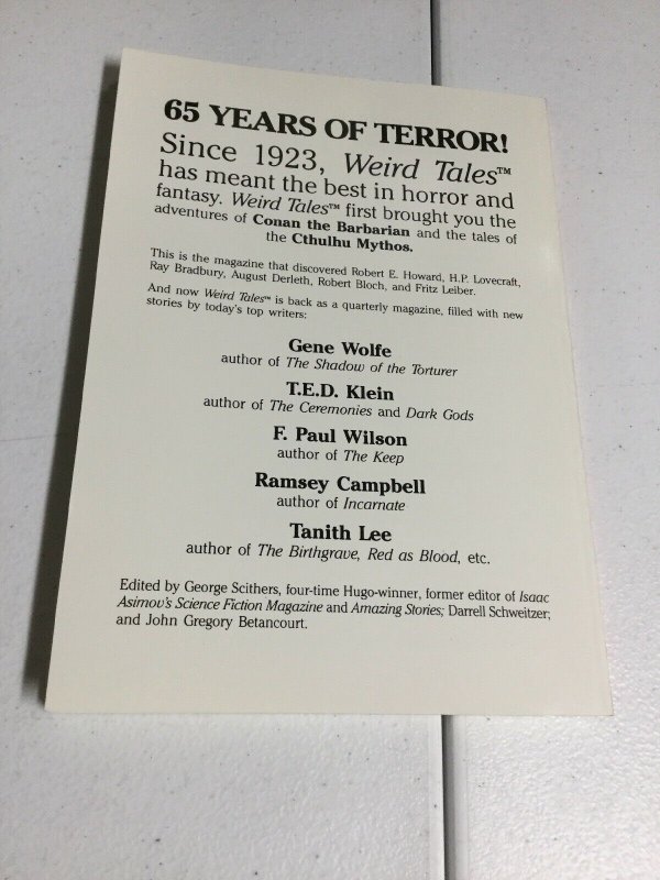 Weird Tales 290 Spring 1988 Nm Near Mint Avon Books