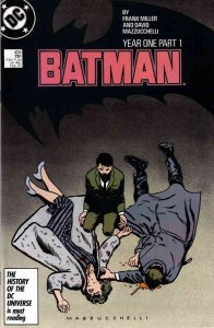 Batman #404 VF ; DC | Frank Miller Year One 1
