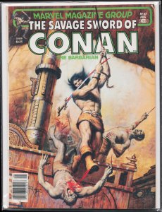 The Savage Sword of Conan #67 (1981) Conan