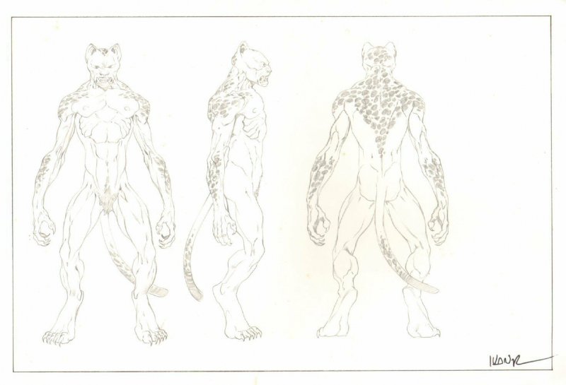 Revisioned: Tomb Raider Animated Character Design Cheetah Monster by Ivan Reis