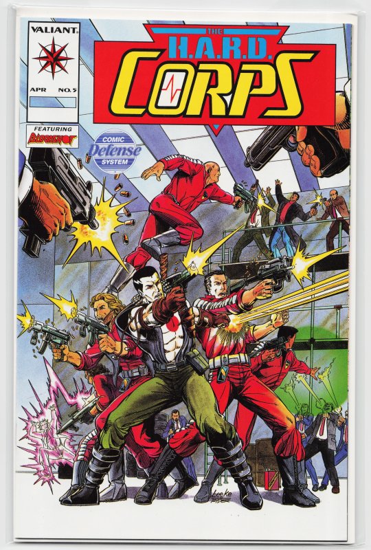The H.A.R.D. Corps #5 Variant Cover (1993) The H.A.R.D. Corps