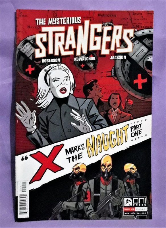 THE MYSTERIOUS STRANGERS #1 - 6 Chris Roberson Scott Kowalchuk (ONI Press 2013)