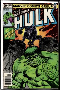 The Incredible Hulk #261 Newsstand Edition (1981) Hulk
