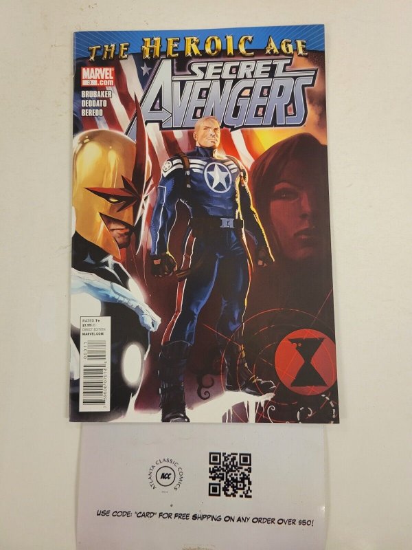 Secret Avengers #3 VF-NM Marvel Comic Book Heroic Age 27 MS21