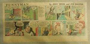 Funnyman by Siegel and Shuster from 11/28/1948 Third Page Size = 7.5 x 14 inches