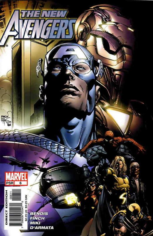 New Avengers #6 VF/NM; Marvel | save on shipping - details inside