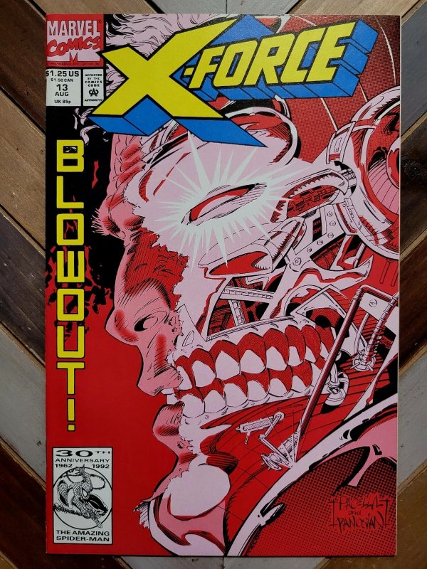 Lot of 20: X-Force Comics Includes Sealed #1, Trading Cards, Poster X-Men Tie-In