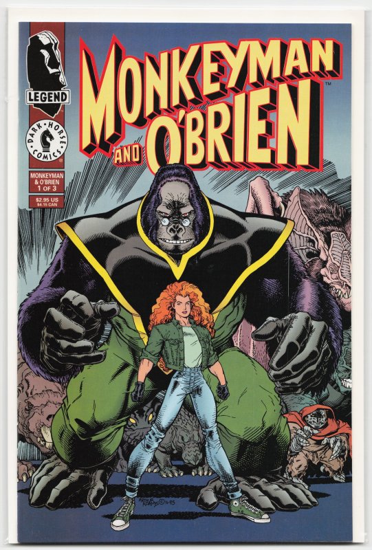 Monkeyman And O'Brien #1 (1996) Tarzan