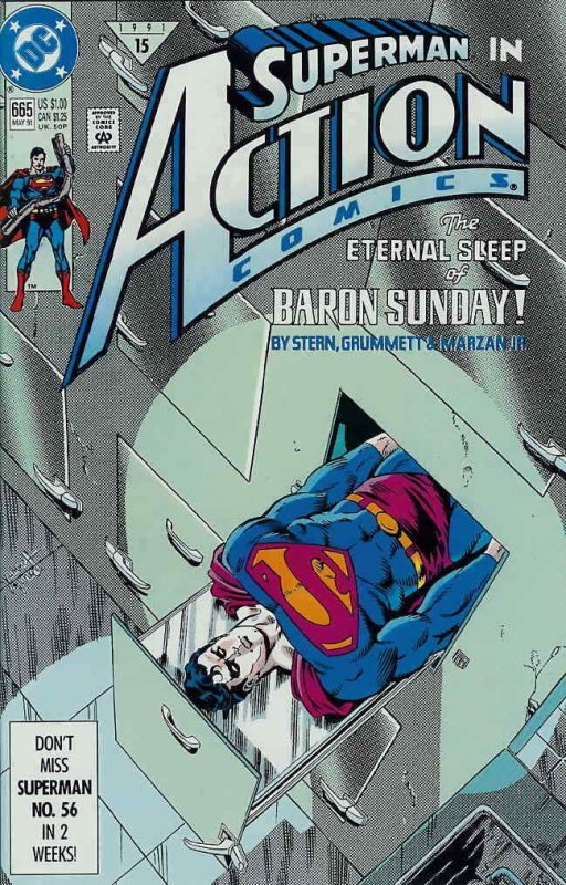 Action Comics #665 VF/NM; DC | save on shipping - details inside