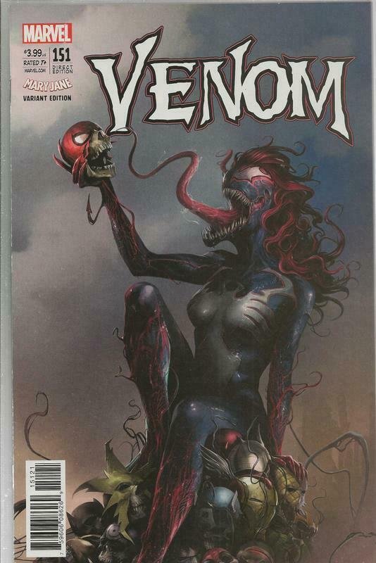 Venom #151 ORIGINAL Vintage 2017 Marvel Comics Mary Jane Variant Mattina