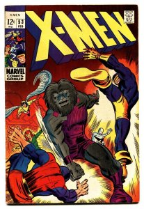 X-MEN #53 comic book 1969 MARVEL COMICS-CYCLOPS-FIRST BARRY SMITH