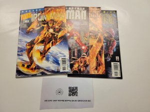 4 Marvel Invincible Ironman Comics Books #49 50 51 52 21 TJ2