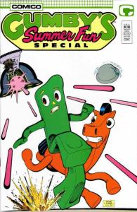 Gumby’s Summer Fun Special #1 VF/NM; COMICO | save on shipping - details inside