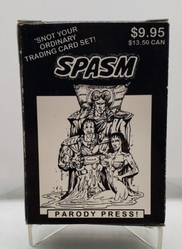 SPASM TRADING CARDS COMPLETE SET VF/NM