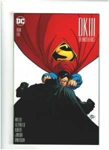 The Dark Knight III The Master Race #5 NM- 9.2 Batman Kubert Variant 