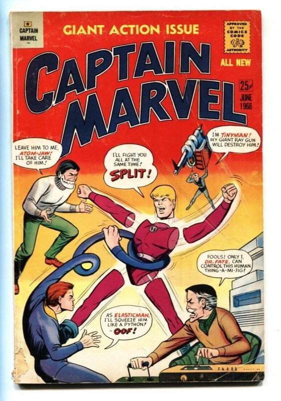 CAPTAIN MARVEL #2 1966-M.F. Enterprises-comic book