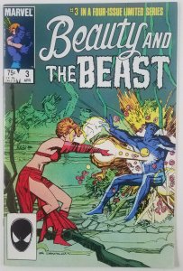 ?Beauty and the Beast #1 2 3 4 1984 Marvel full Set Dazzler, Dr Doom, X-Men