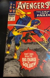 The Avengers #35 Regular Edition (1966)Goliath big change