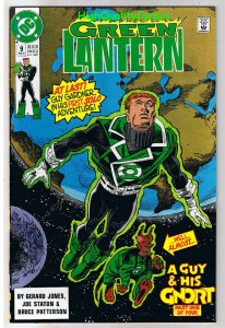 GREEN LANTERN #9, NM+, Guy Gardner,Hal Jordan, 1990, Rings, more GL in store