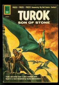 Turok Son of Stone #24 1961- Dell Silver Age- VG