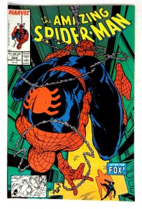 Amazing Spider-Man #304 (1988) Black Fox McFarlane Marvel VF/NM