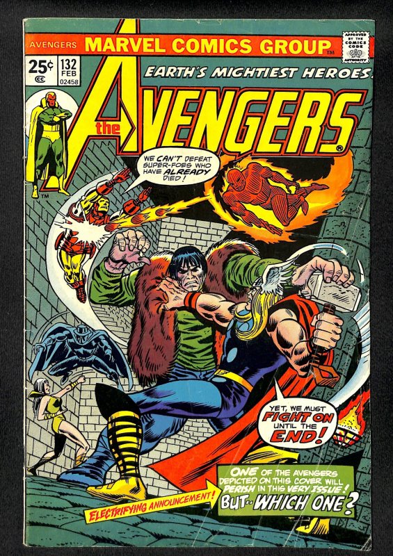 The Avengers #132 (1975)