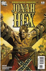 Jonah Hex #13 (2007)  NM to NM+  original owner    Rebel flag cover