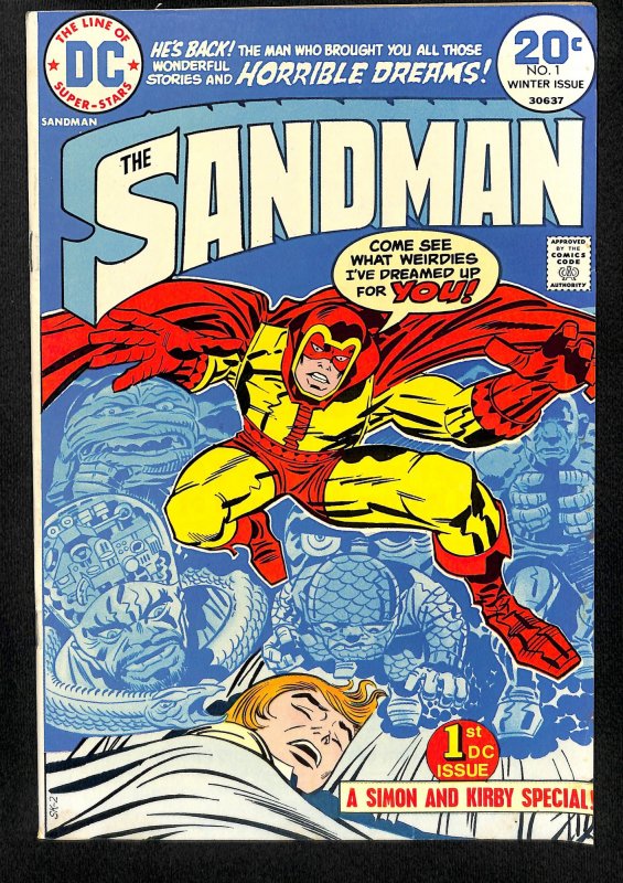 Sandman #1  Jack Kirby Art!