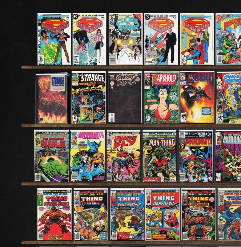 Huge Lot 140+ Comics with Marvel Two In One, The Incredible Hulk & More!