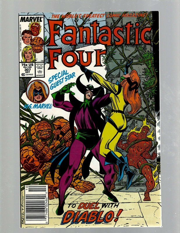 12 Fantastic Four Comics #268 278 279 286 289 294 296 297 299 306 307 308 GB2