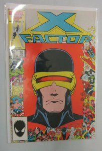 X-Factor #10 Direct 1st Series 6.0 FN (1986) 