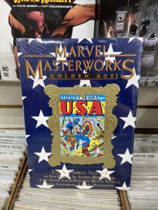 MARVEL MASTERWORKS: USA COMICS VOL 172 HC GOLD FOIL SEALED (980 COPIES)