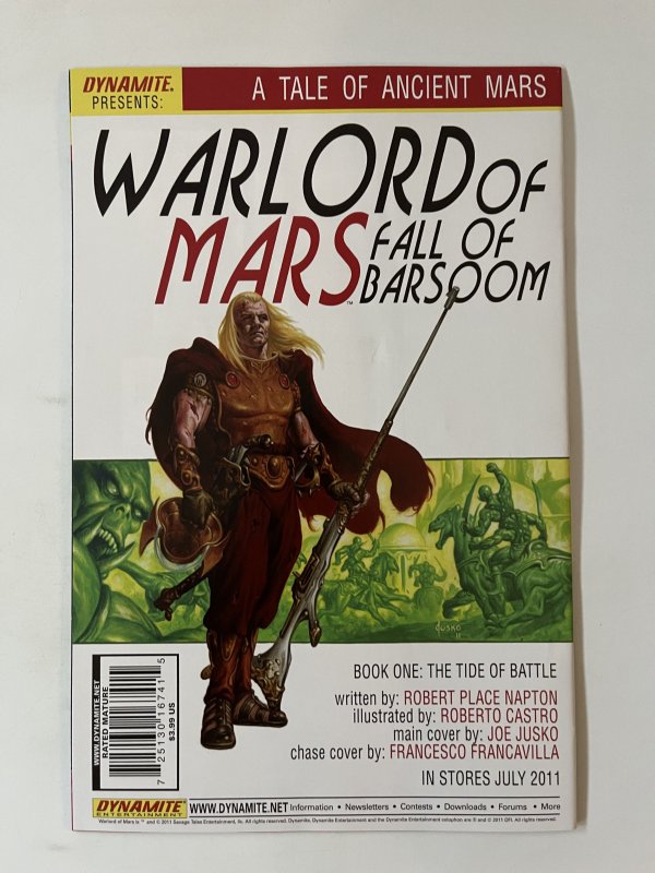 Warlord of Mars: Dejah Thoris #3  -NM+  (2011)