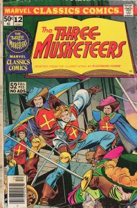 Marvel Classics Comics #12 (1976) The Three Musketeers
