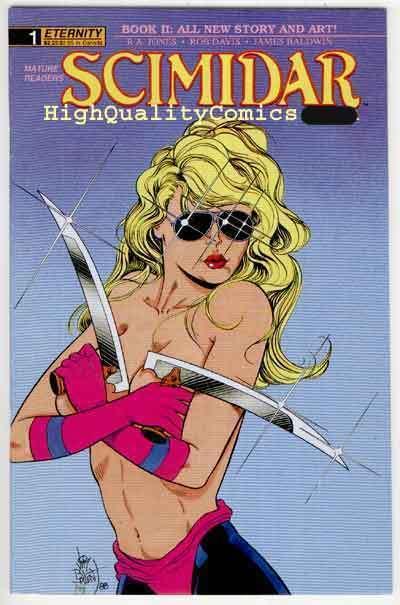 SCIMIDAR #1, Book II,  VF, Jim Balent, 1989, Baldwin,Sword,more indies in store