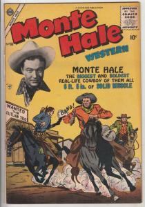 Monte Hale Western #84 (May-53) VF/NM High-Grade Monte Hale