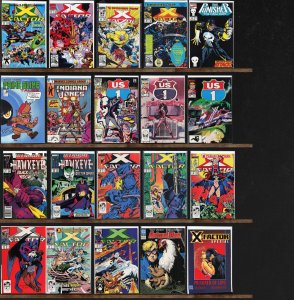 Huge Lot 130+ Comics with The Punisher, X-Factor, Solo Avengers & More!